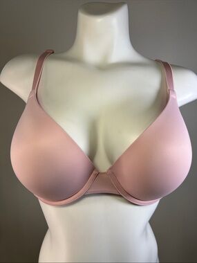 PINK Victoria's Secret Blush Pink WearEverywhere Push-up Bra with Underwire 34DD